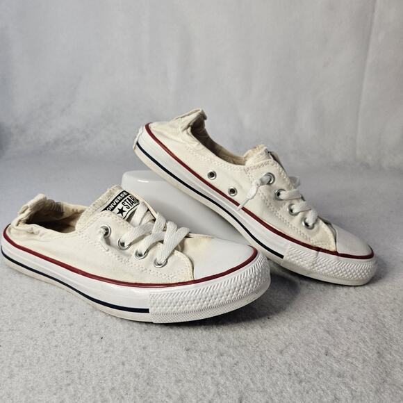 CONVERSE White Sz 8 Women Slip On - Picture 1 of 6